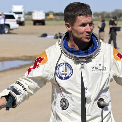 Die Bilder vom Stratos-Jump