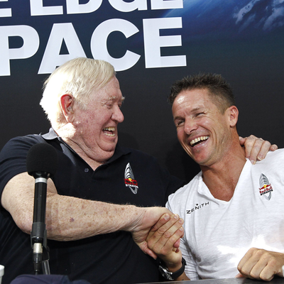 Die Bilder vom Stratos-Jump