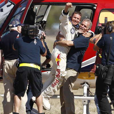 Die Bilder vom Stratos-Jump