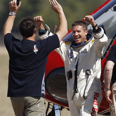 Die Bilder vom Stratos-Jump