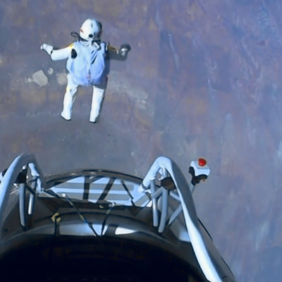 Die Bilder vom Stratos-Jump