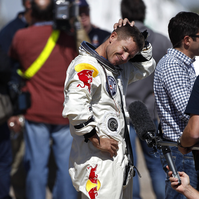 Die Bilder vom Stratos-Jump