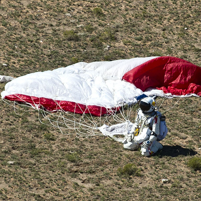Die Bilder vom Stratos-Jump