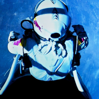 Die Bilder vom Stratos-Jump