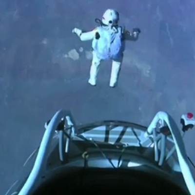 Die Bilder vom Stratos-Jump