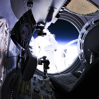 Die Bilder vom Stratos-Jump