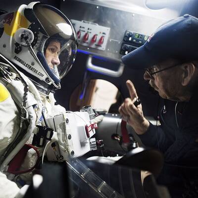 Baumgartners erster Stratojump-Testsprung