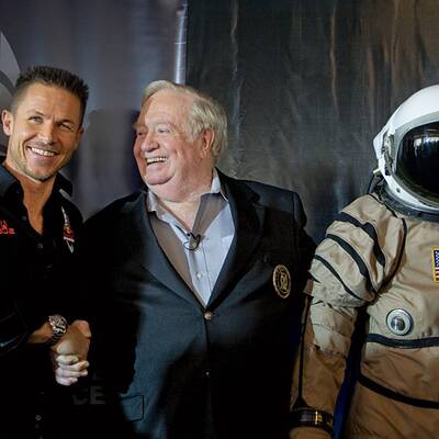 Baumgartners letzte Vorbereitungen