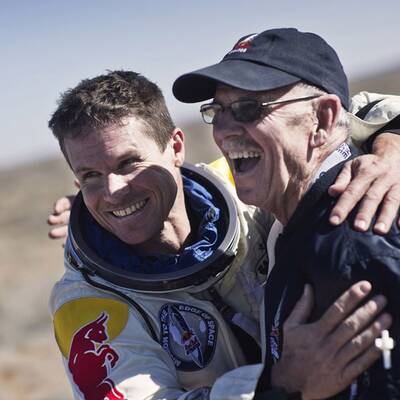 Baumgartners erster Stratojump-Testsprung