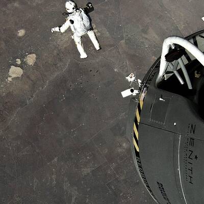 Neue Bilder vom Stratos-Sprung