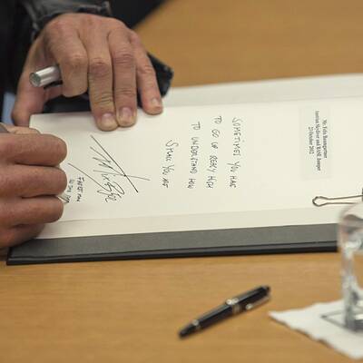 Baumgartner trifft UNO-Boss Ban Ki-moon