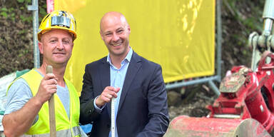 Gro&szlig;baustelle Linz: Asphaltierung l&auml;uft