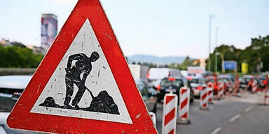 Baustelle am G&uuml;rtel bringt den Megastau