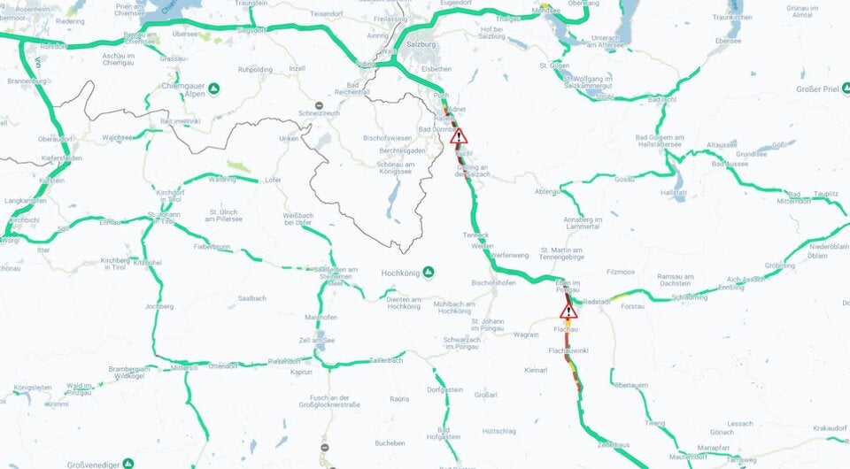 Mega-Stau: Osterchaos auf der A10