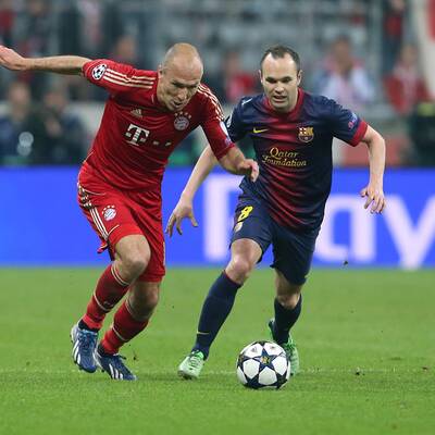 Die besten Bilder von Bayern - Barca