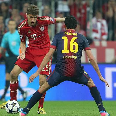 Die besten Bilder von Bayern - Barca