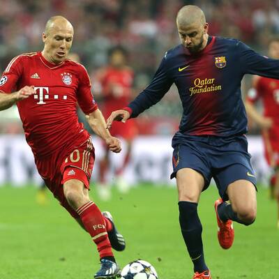 Die besten Bilder von Bayern - Barca