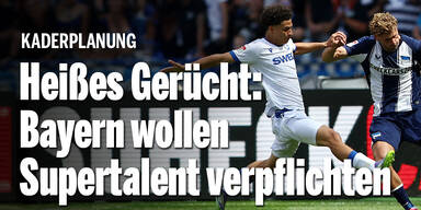 Hammer-Gerücht: Bayern wollen Supertalent verpflichten