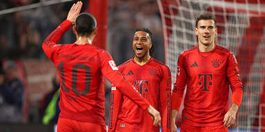 Jubel bei den Bayern