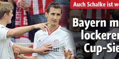 Cup-Siege für Bayern und Schalke