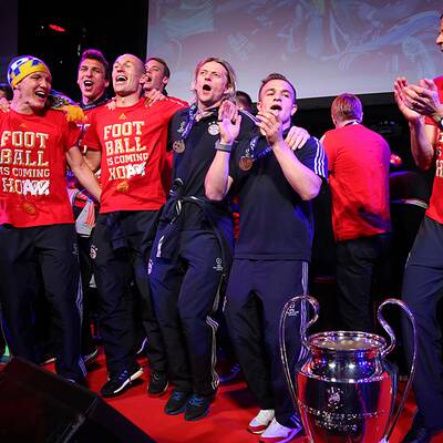 Wilde Partynacht der Bayern