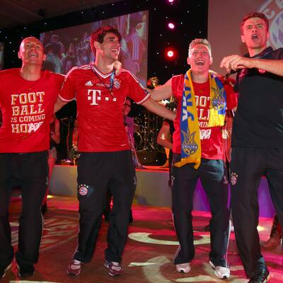 Wilde Partynacht der Bayern