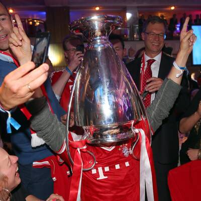 Wilde Partynacht der Bayern