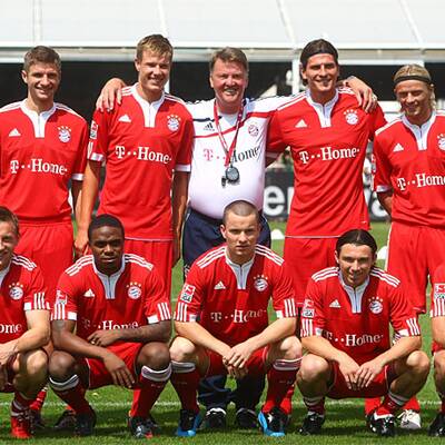 Erstes Training unter van Gaal