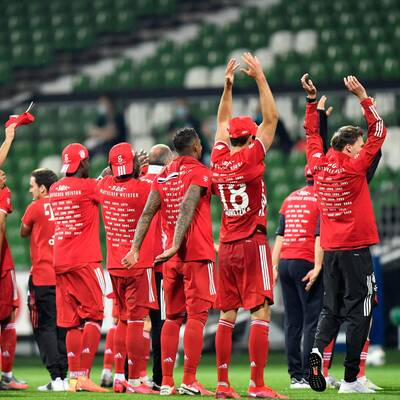 Schaumgebremste Titel-Party für Bayern