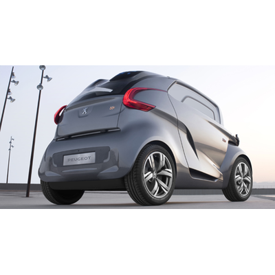 Futuristischer Elektro-Cityflitzer