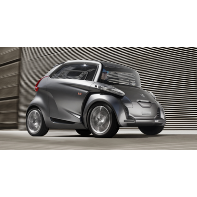 Futuristischer Elektro-Cityflitzer