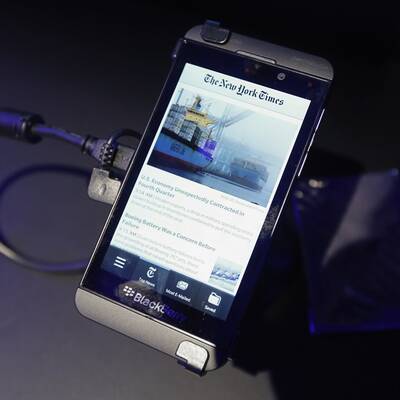 Blackberry Q10 und Z10