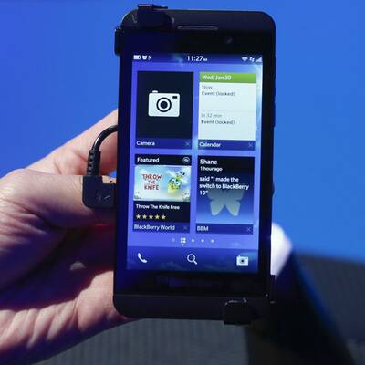 Blackberry Q10 und Z10