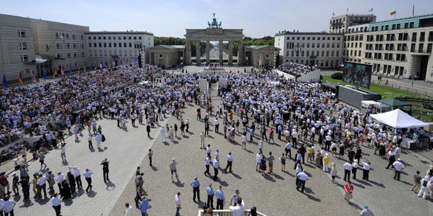 Obama wirbt in Berlin für Abrüstung