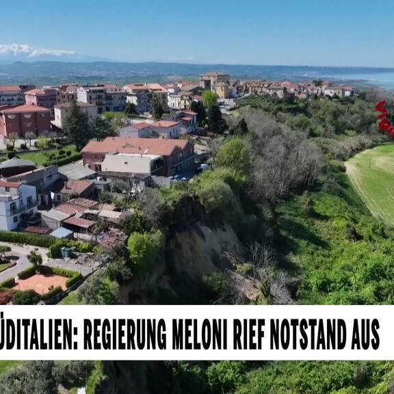 Komplexe Lage: Riesiger Erdrutsch teilt Italien faktisch in zwei Teile