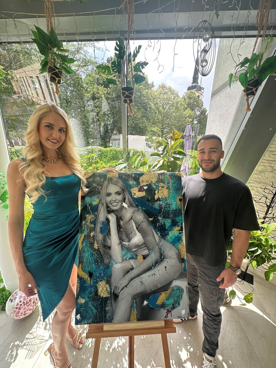 Beatrice Turin gemalt von Philipp Lepik