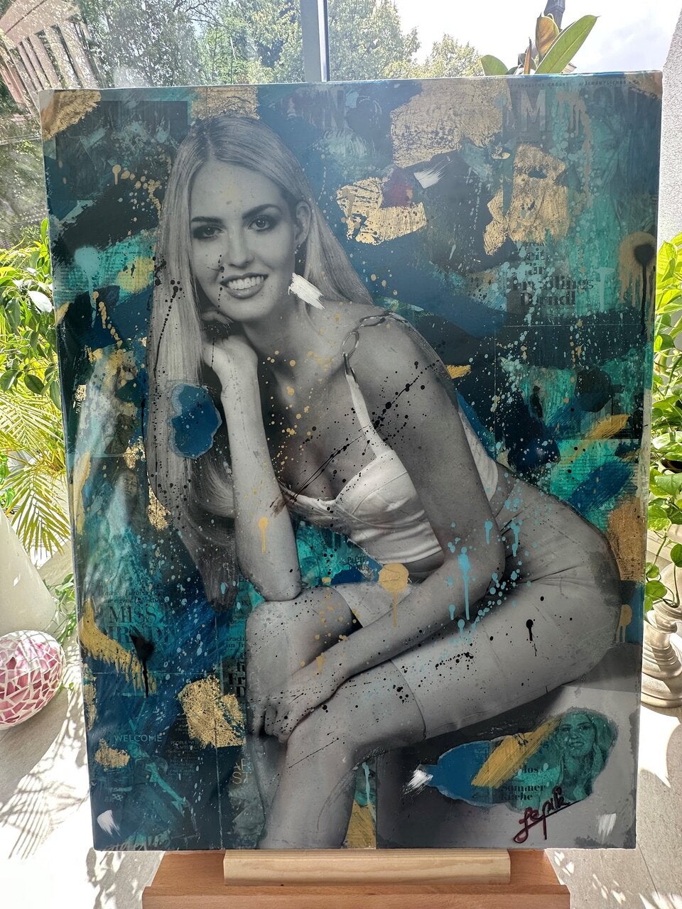 Beatrice Turin gemalt von Philipp Lepik