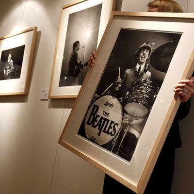 Unveröffentlichte Beatles-Fotos ausgestellt