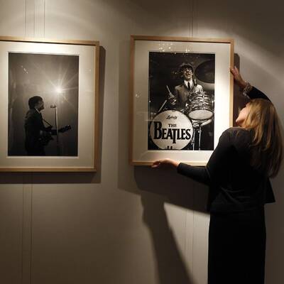 Unveröffentlichte Beatles-Fotos ausgestellt
