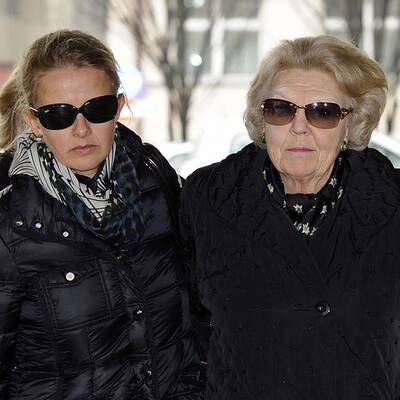 Hollands Königin Beatrix und Schwiegertochter Mabel