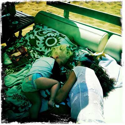 Boris& Lilly Becker: Idyllischer Familienurlaub