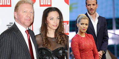 Sylvie van der Vaart, Rafael, Boris Becker