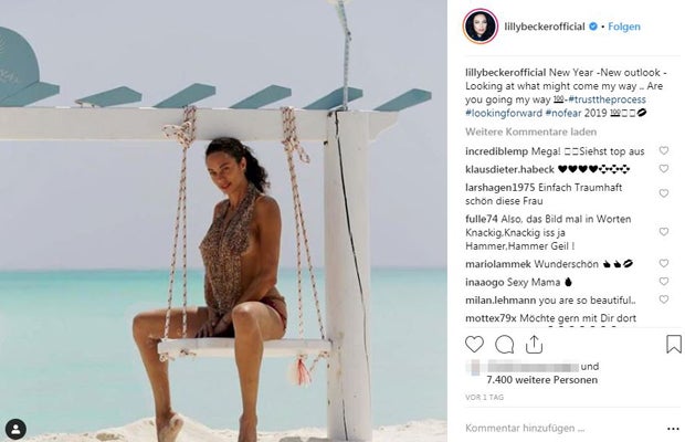 Lilly Becker zieht auf Instagram blank