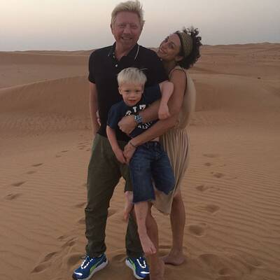 Boris Becker macht Urlaub mit Lilly & Sohn