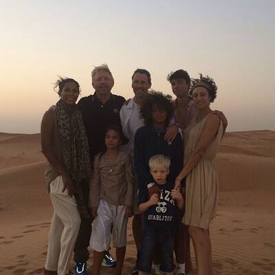 Boris Becker macht Urlaub mit Lilly & Sohn