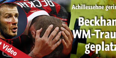 WM-Traum für David Beckham geplatzt