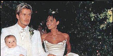 Beckham: Peinliche Hochzeitsfotos