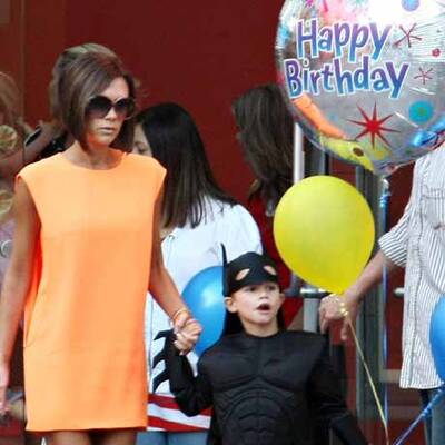 Kindergeburtstag bei den Beckhams
