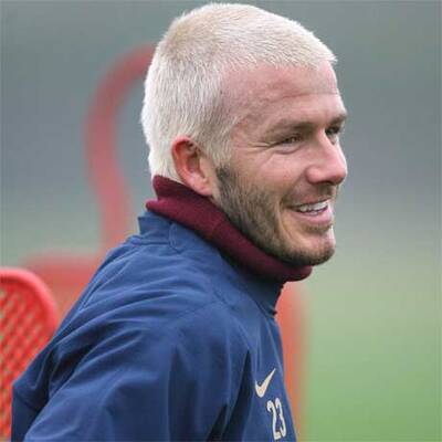 Beckham hält sich bei Arsenal fit