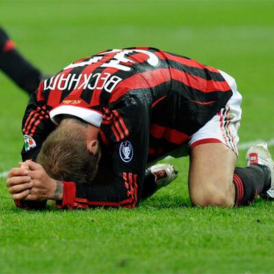 Beckham schwer verletzt
